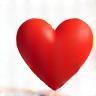 Heart symbol showing local, community-driven focus.