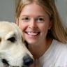 Olivia W. with Sam the Westie.